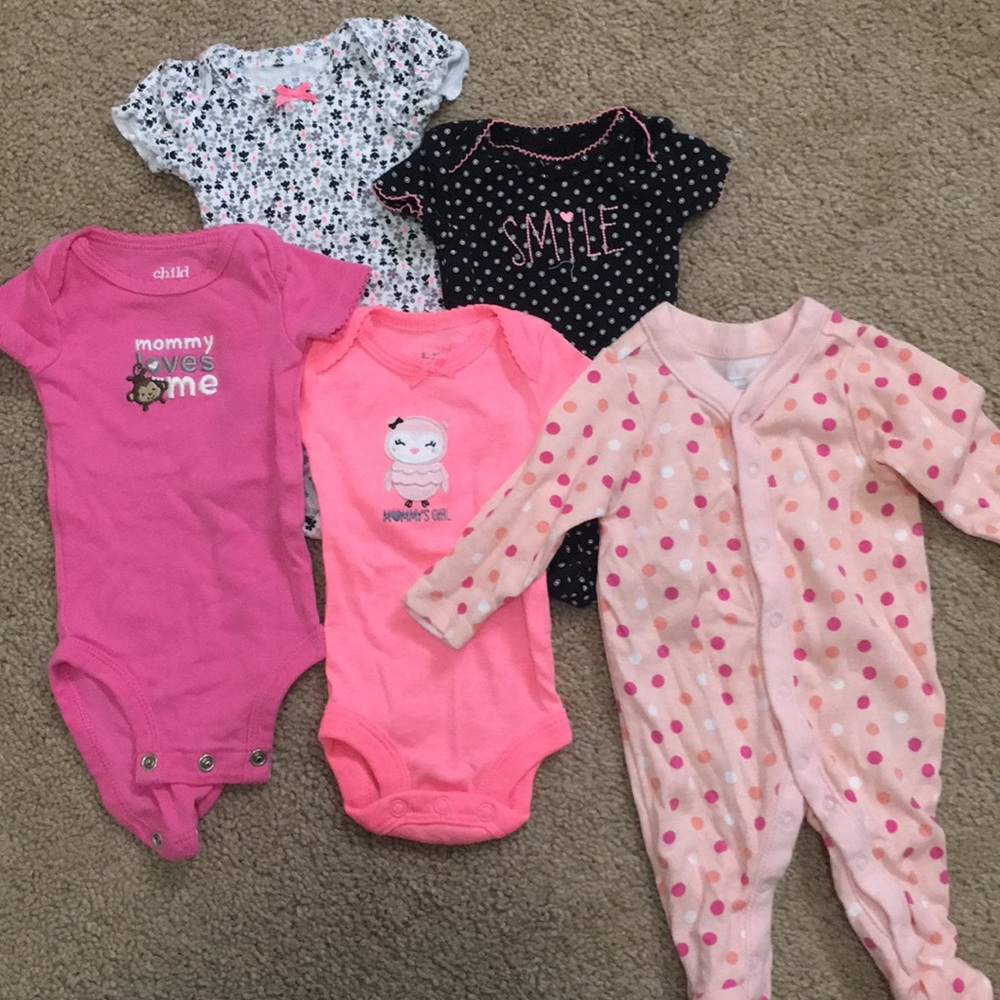 Premie baby girl bundle!